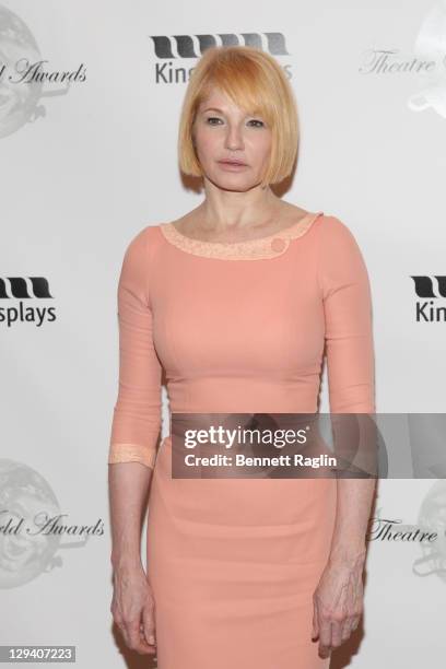 Actress Ellen Barkin attends the 67th annual Theatre World Awards Ceremony at the August Wilson Theatre on June 7, 2011 in New York City.