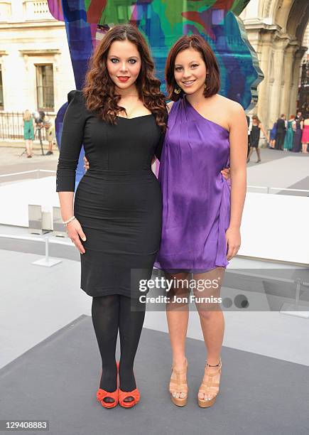 Cecile Llewelyn Bowen and Hermione Llewelyn Bowen attend The Royal Academy of Arts Summer Exhibition Preview Party held the at Royal Academy of Arts...