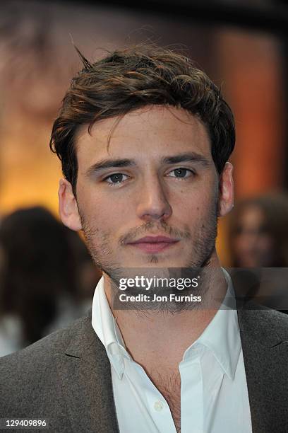 Actor Sam Claflin arrives for the UK Premiere of 'Pirates Of The Caribbean: On Stranger Tides' at Vue Westfield on May 12, 2011 in London, England.