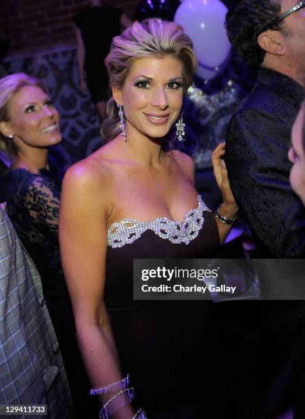 Television personality Alexis Bellino attends SVEDKA Vodka's Night Of A Billion Reality Stars Premiere Event at Lexington Social House on April 7,...