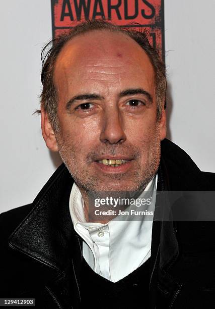 Mick Jones arrives for the NME Awards 2011 at Brixton Academy on February 23, 2011 in London, England.