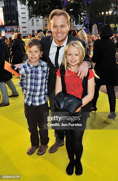 Jason Donovan attends the "Despicable Me" European premiere at Empire Leicester Square on October 11, 2010 in London, England.