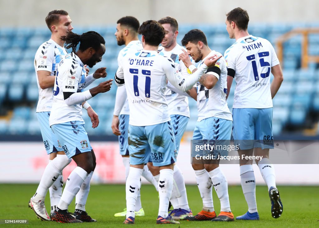 Gustavo Harmer of Coventry City celebrating his teams second goal News  Photo - Getty Images