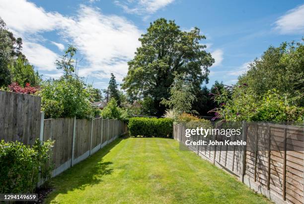 garden exteriors - garden stock pictures, royalty-free photos & images