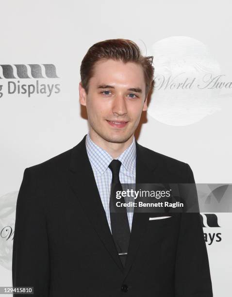 Actor Seth Numrich attends the 67th annual Theatre World Awards Ceremony at the August Wilson Theatre on June 7, 2011 in New York City.