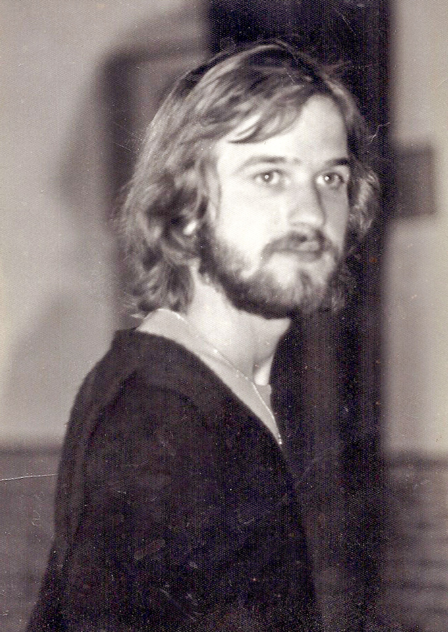 man with styled beard