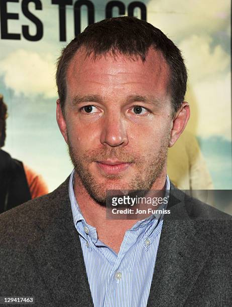Filmmaker Guy Ritchie attends the European Premiere of 'Due Date' at Empire Leicester Square on November 3, 2010 in London, England.
