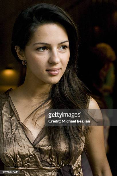 Annet Mahendru attends Elijah Blue's "Stuff Of Legends" Art Opening at Madison Gallery on July 2, 2010 in Los Angeles, California.
