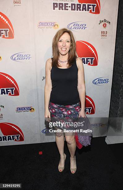 Linda Cohn attends the Eighth Annual Pre-Draft party presented by ESPN The Magazine at Espace on April 27, 2011 in New York City.