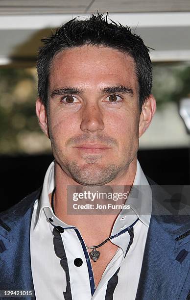 Kevin Pietersen attends the European premiere of 'Fire in Babylon' at Odeon Leicester Square on May 9, 2011 in London, England.