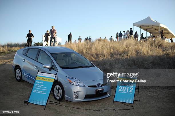 Atmosphere at the 10 Years of Toyota Prius Anniversary Celebration at Wright Organic Resource Center on October 10, 2010 in Malibu, California.