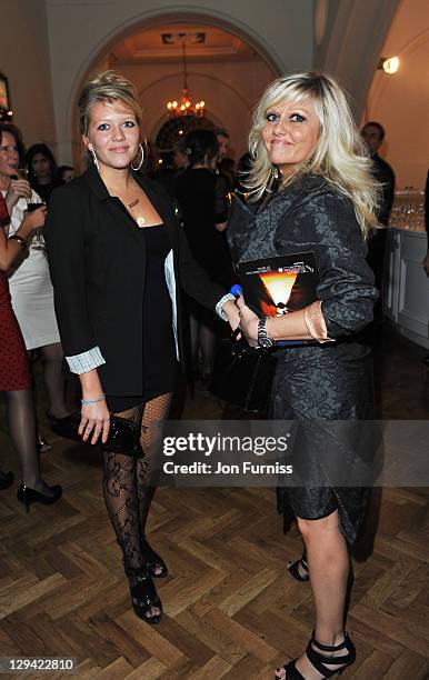 Actress Camille Coduri and daughter Rosa Coduri attend the after party for the European Premiere of '127 Hours' during the closing gala of the 54th...