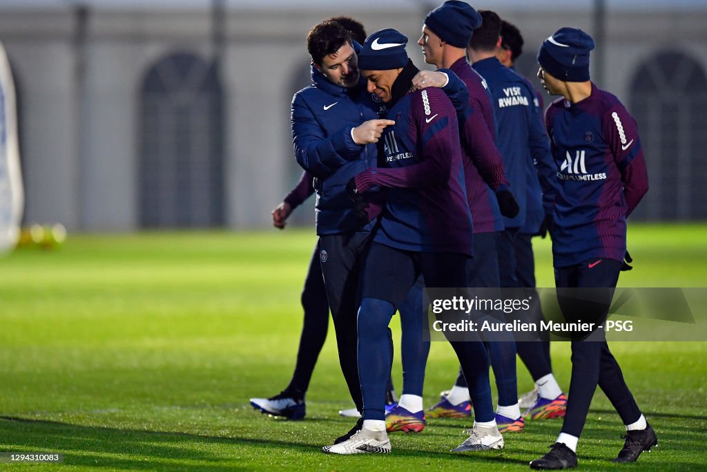 Paris Saint-Germain Training Session