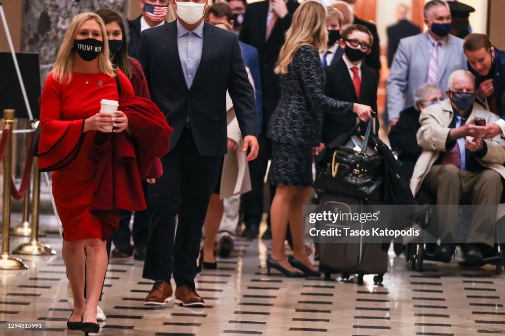 The U.S. House Of Representatives Convenes 117th Congress, Swears In New Members