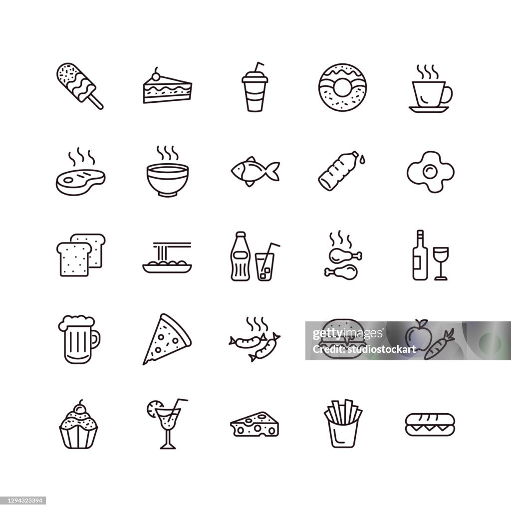 Iconos alimentarios