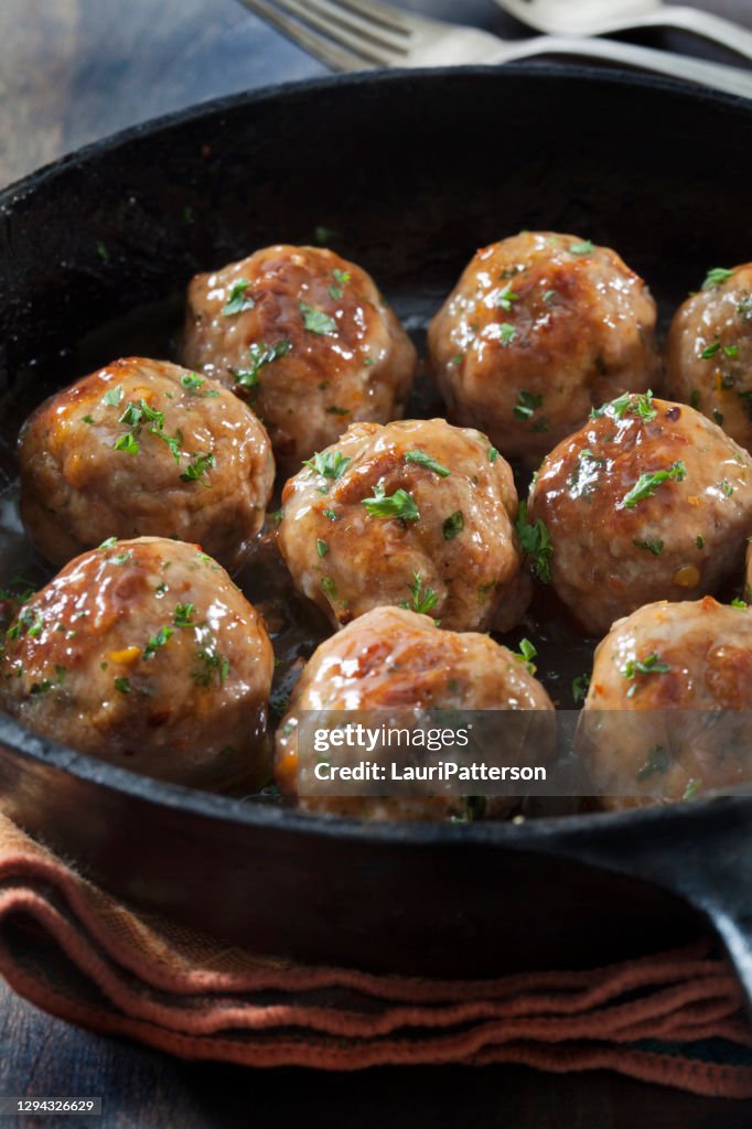 Sweet and Sour Chicken Meatballs