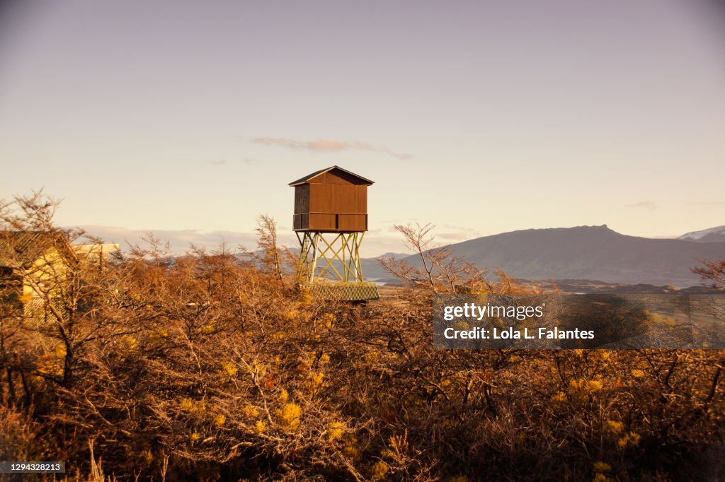 Cueva del Milodon Natural Park landscape, Patagonia, Chile