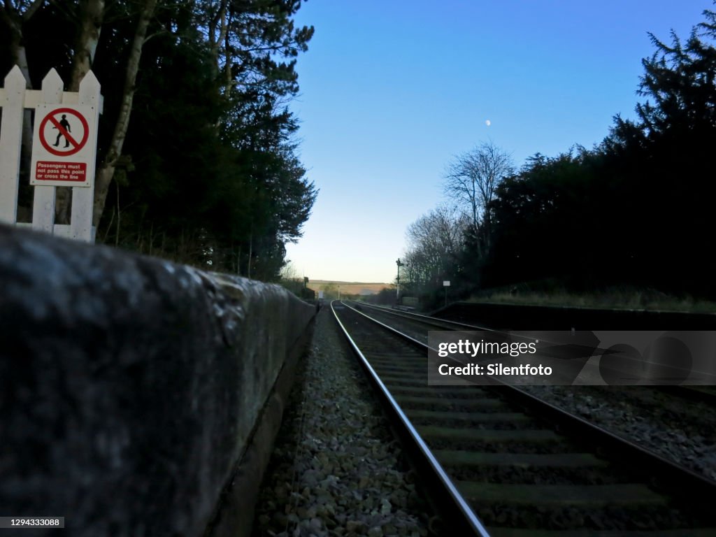 Pennine Rail Track Low Down