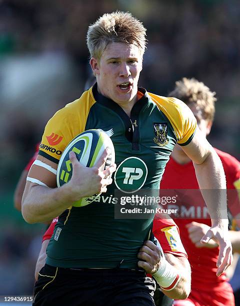 James Craig Rugby James Craig of Northampton during the LV= Cup match between... News ...