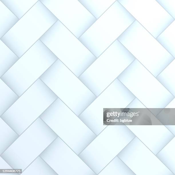 abstract bluish white background - geometric texture - basket weaving stock illustrations