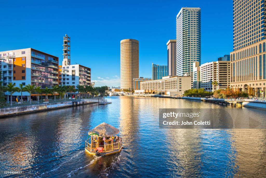 Florida, Tampa, Hillsborough River, Water Taxi