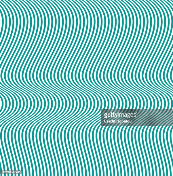 bildbanksillustrationer, clip art samt tecknat material och ikoner med abstrakt bakgrund dynamiska blå vågor - optical illusion illustration