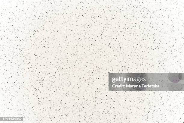 universal abstract white background with small black dots. - marble texture white stockfoto's en -beelden