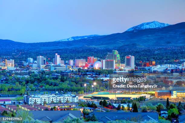 reno, nevada - nevada stock pictures, royalty-free photos & images