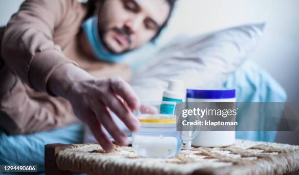 rest at home - flu epidemic stock pictures, royalty-free photos & images