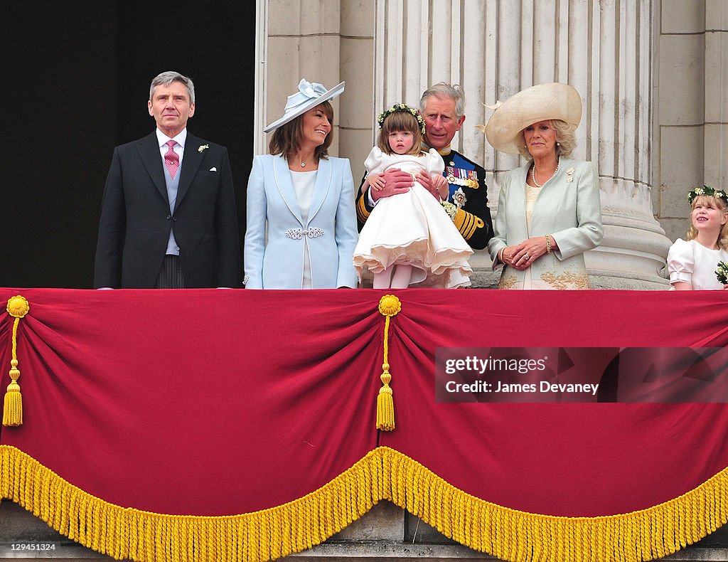 The Wedding of Prince William with Catherine Middleton - Buckingham Palace Balcony