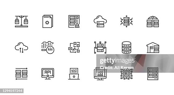 Data Analytics, Aggregation, Cloud Computing, Artificial Intelligence, Big Daga Icon Design Data Analytics, Aggregation, Cloud Computing, Artificial Intelligence, Big Daga Icon Design
