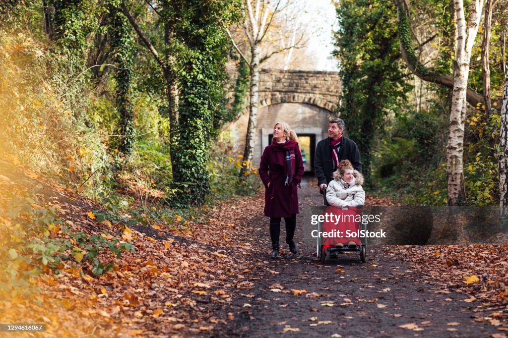 Familie herfstwandelingen