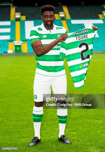 Celtic's new signing Kolo Toure is unveiled