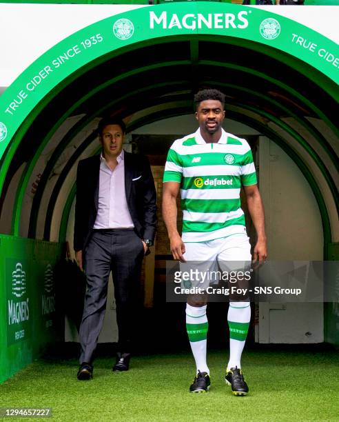 Celtic's new signing Kolo Toure is unveiled