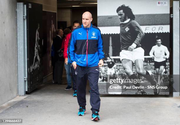 V RANGERS.WINDSOR PARK - BELFAST.Rangers' Philippe Senderos