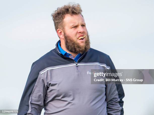 Golfer Andrew 'Beef' Johnston