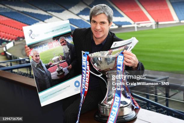 Celtic and Aberdeen star Joe Miller helps launch the Legacy 2014 report