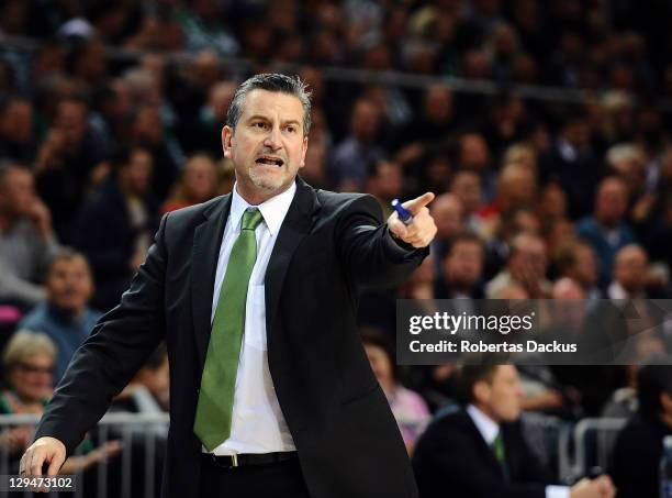 Coach Zalgiris Ilias Zouros Photos and Premium High Res Pictures - Getty Images
