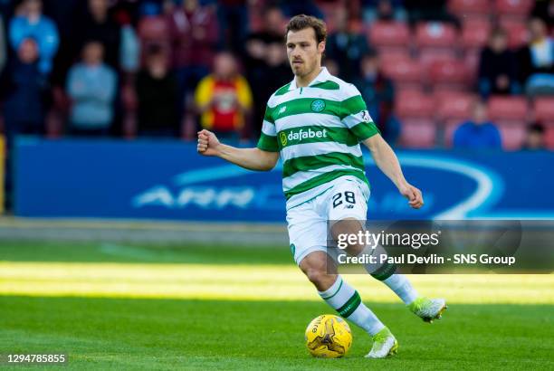 V CELTIC . FIRHILL STADIUM - GLASGOW . Erik Sviatchenko in action for Celtic