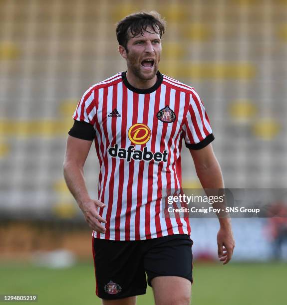 Former Celtic defender Adam Matthews in action for Sunderland