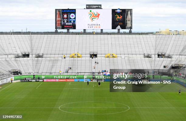 V SC CORINTHIANS.SPECTRUM STADIUM - ORLANDO.A general view of the Spectrum Stadium.