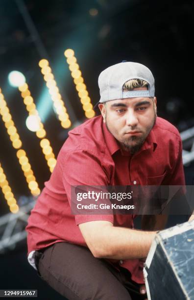 Deftones, Chino Moreno, Rock Werchter Festival, Werchter, Belgium, 29th June 2001.