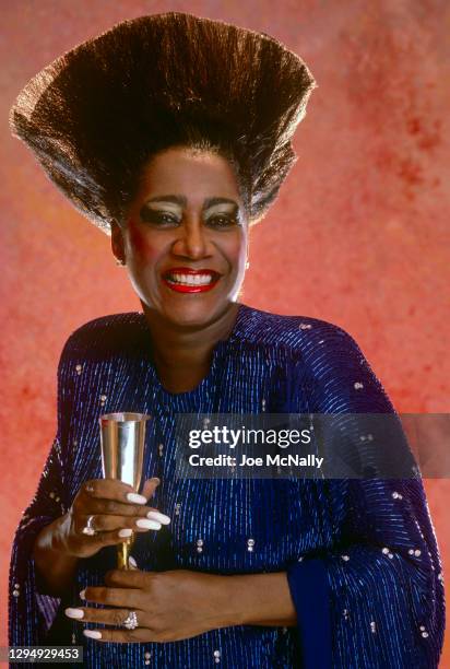 Patti LaBelle poses for a portrait in January 1982 in Boston, Massachusetts.