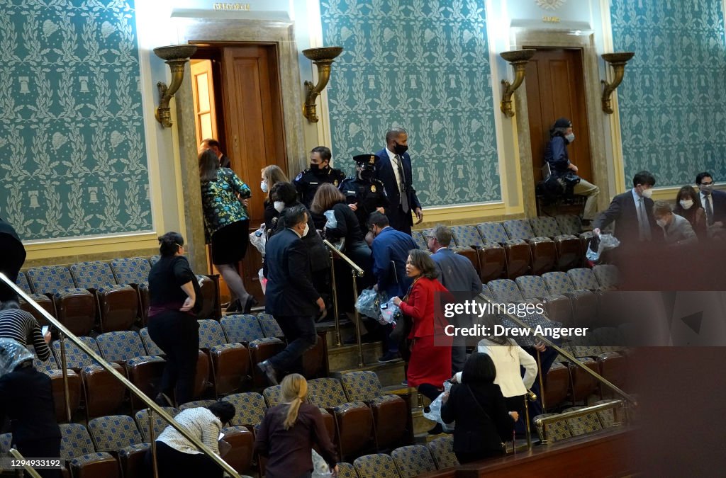 Congress Holds Joint Session To Ratify 2020 Presidential Election