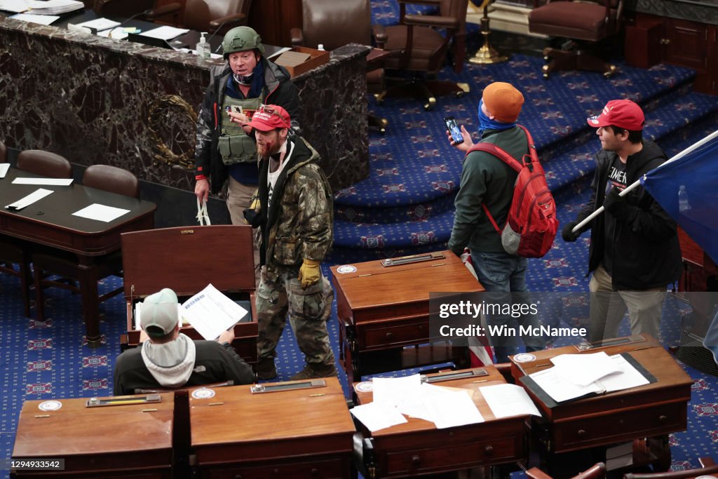 Congress Holds Joint Session To Ratify 2020 Presidential Election