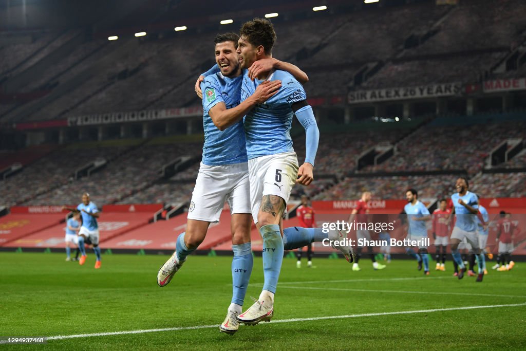 Manchester United v Manchester City - Carabao Cup Semi Final