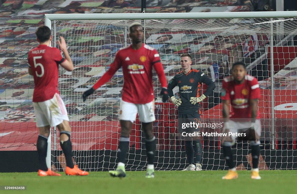 Manchester United v Manchester City - Carabao Cup Semi Final