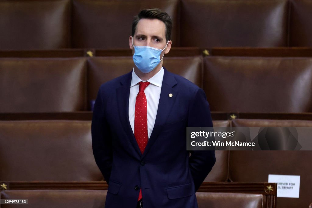 Congress Holds Joint Session To Ratify 2020 Presidential Election