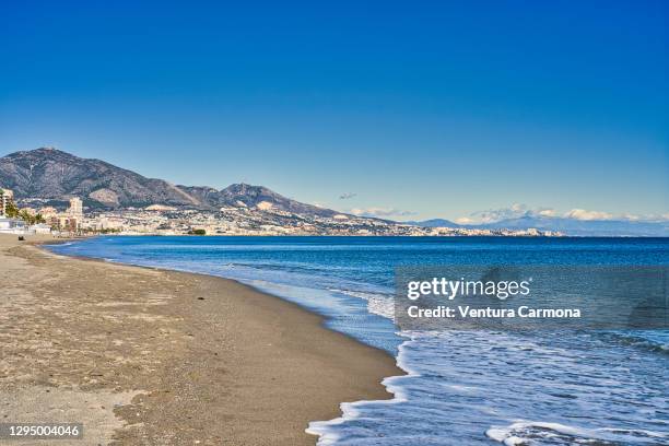 fuengirola beach - costa del sol, spain - fuengirola stock pictures, royalty-free photos & images