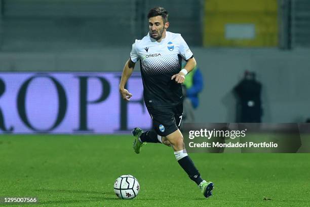 The Footballer of Spal Marco D'Alessandro during the match Frosinone-Spal at the Benito Stirpe Stadium. Frosinone , January 04th, 2021